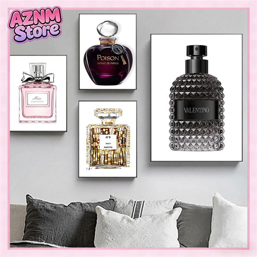 Perfume Villa Fragrance - 1 pezzo di quadro minimalista senza