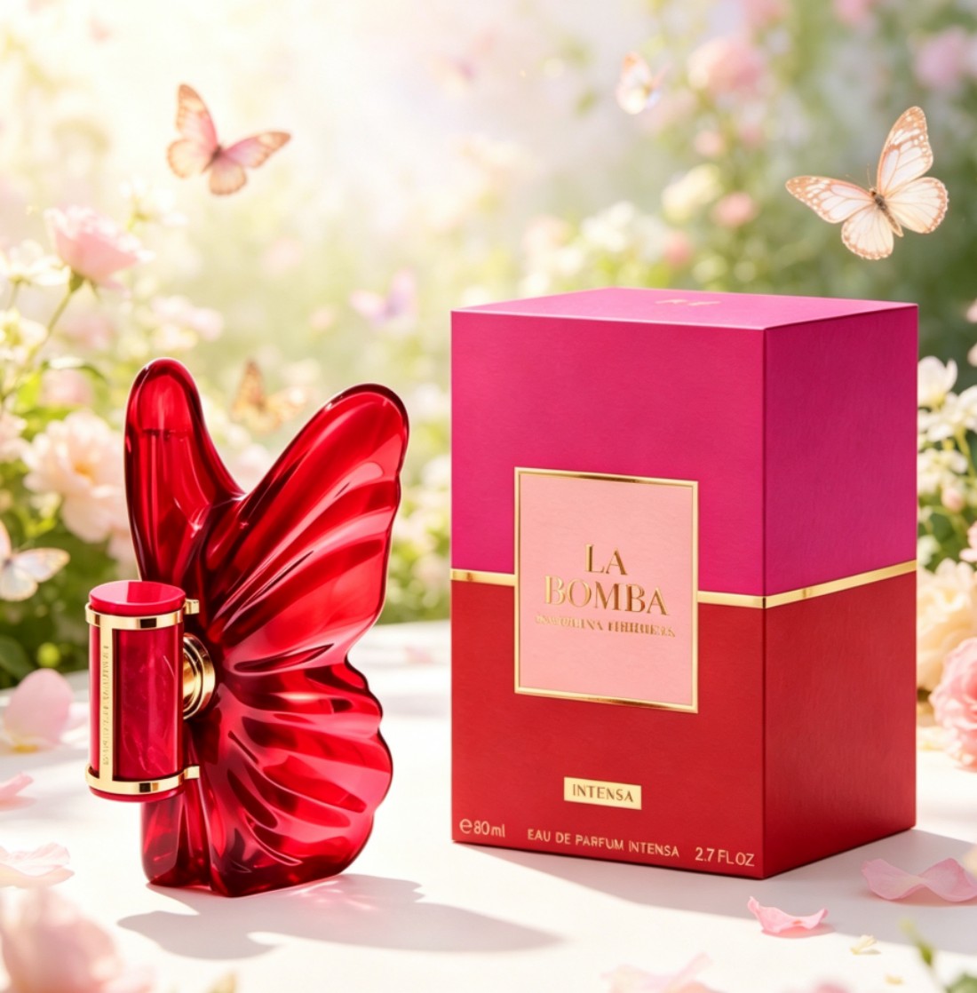 Perfume La Fragrance - La Bombaa Intensa, flacone di profumo