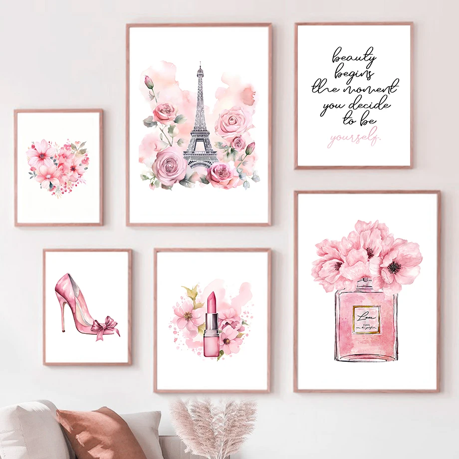 Parigi Fashion Art Poster Rosa - Perfume Villa Fragrance recensione e prezzo