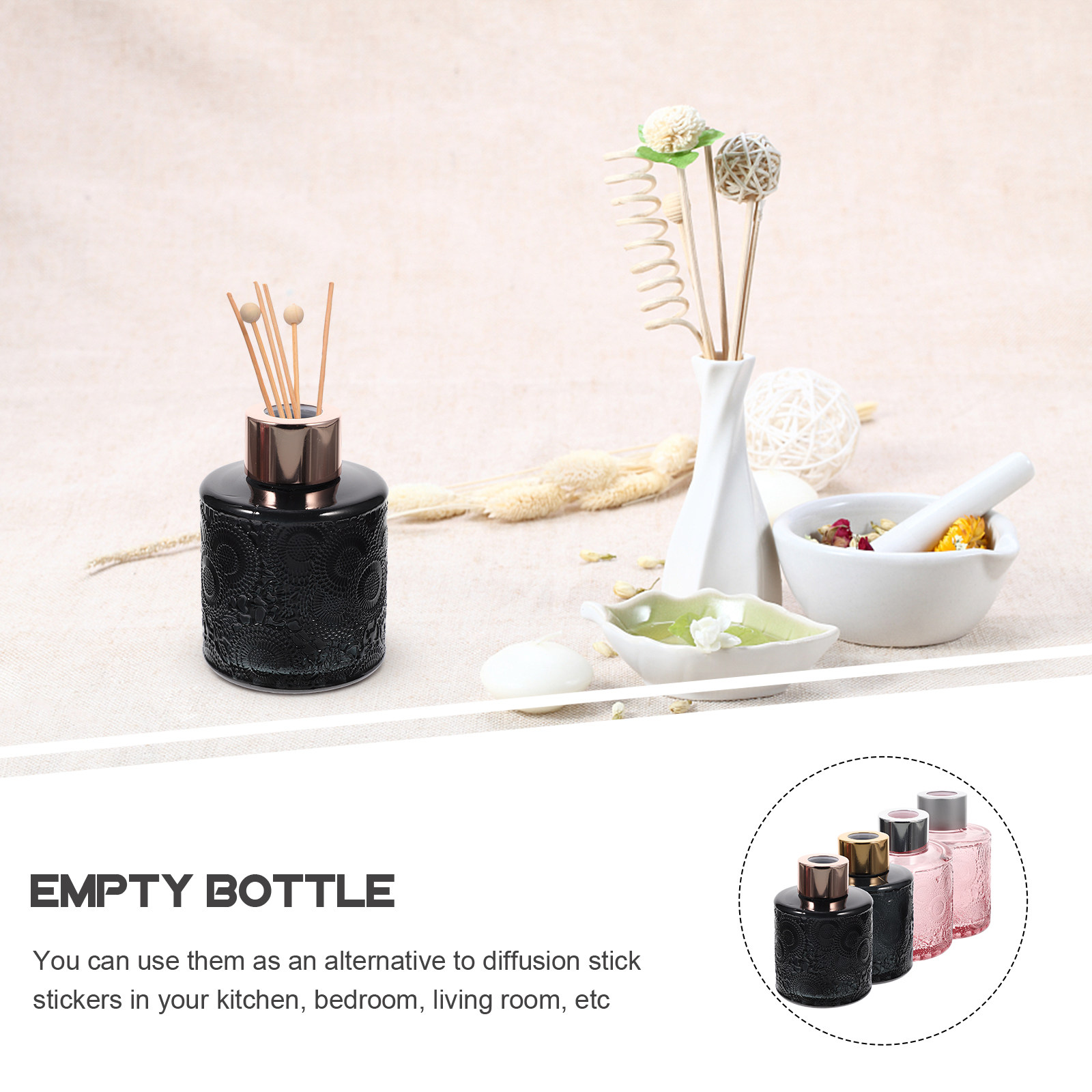 4 Pezzi di Contenitori in Vetr - Perfume Quality Fragrance Oils recensione e prezzo
