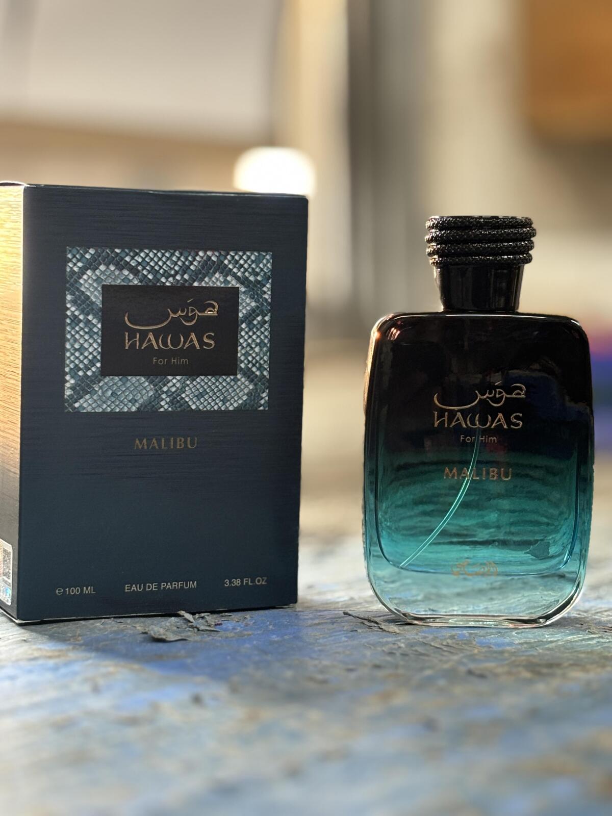 Rasasi Hawas Malibu For Him ED - Perfume Fragrance Blue recensione e prezzo