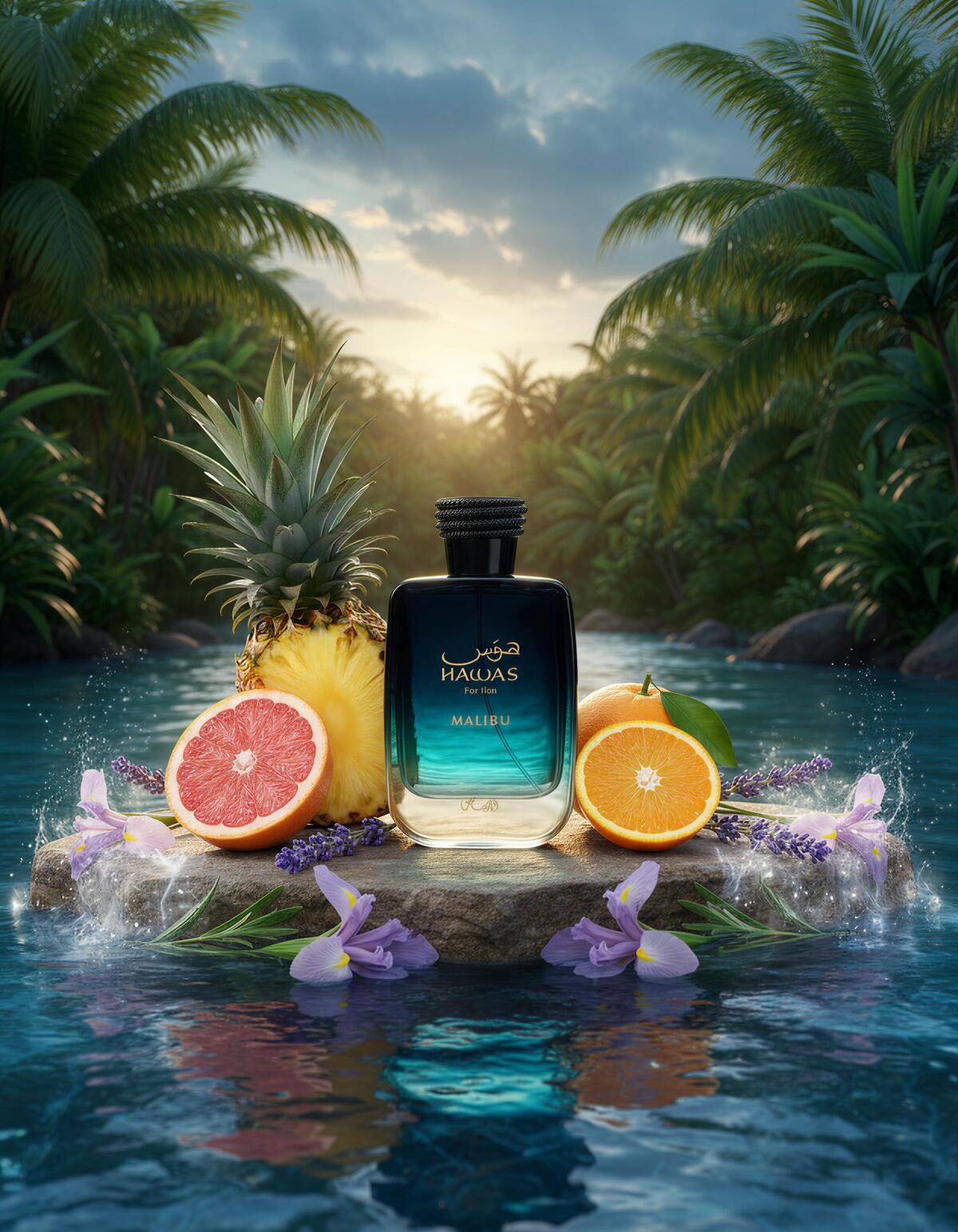 Rasasi Hawas Malibu For Him ED - Perfume Fragrance Blue recensione e prezzo