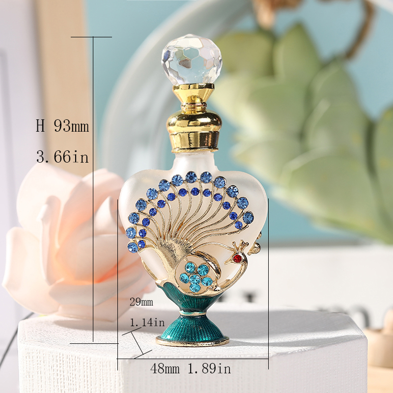 10ml Cuore Pecock Fiore di ros - Perfume Fragrance Attar recensione e prezzo
